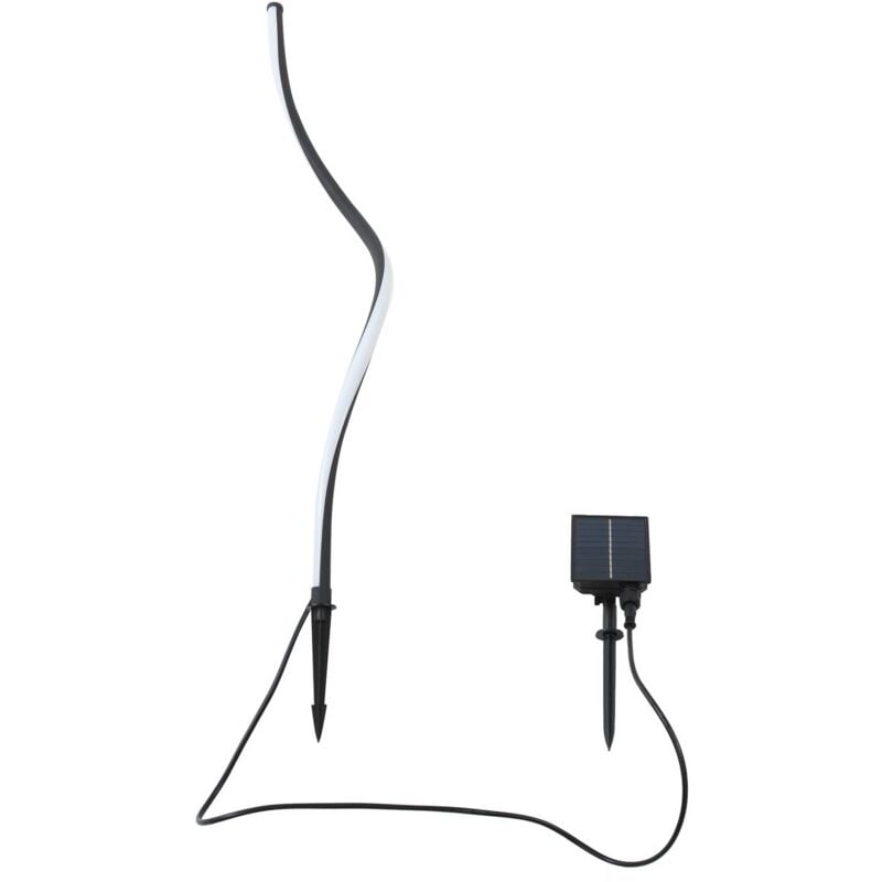 foto del prodotto led sabiel in nero da alluminio lindby