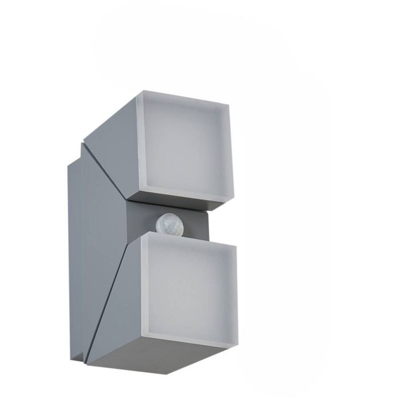 foto del prodotto led sally in grigio da alluminio lindby