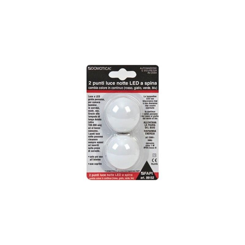 immagine 0 del prodotto led segnapassi luce notturna cambia colore