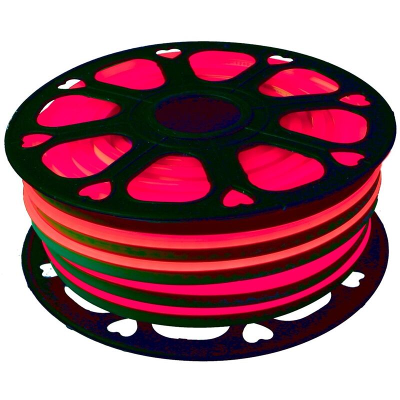 foto del prodotto led semplice semplice 12v 12v rosso 6mm 112 led metro 8w 25m led flessibile 6mm 12v jandei