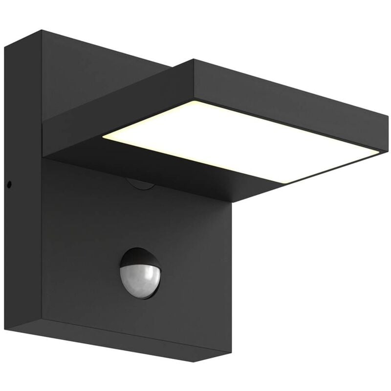 foto del prodotto led silvan in nero da alluminio lucande