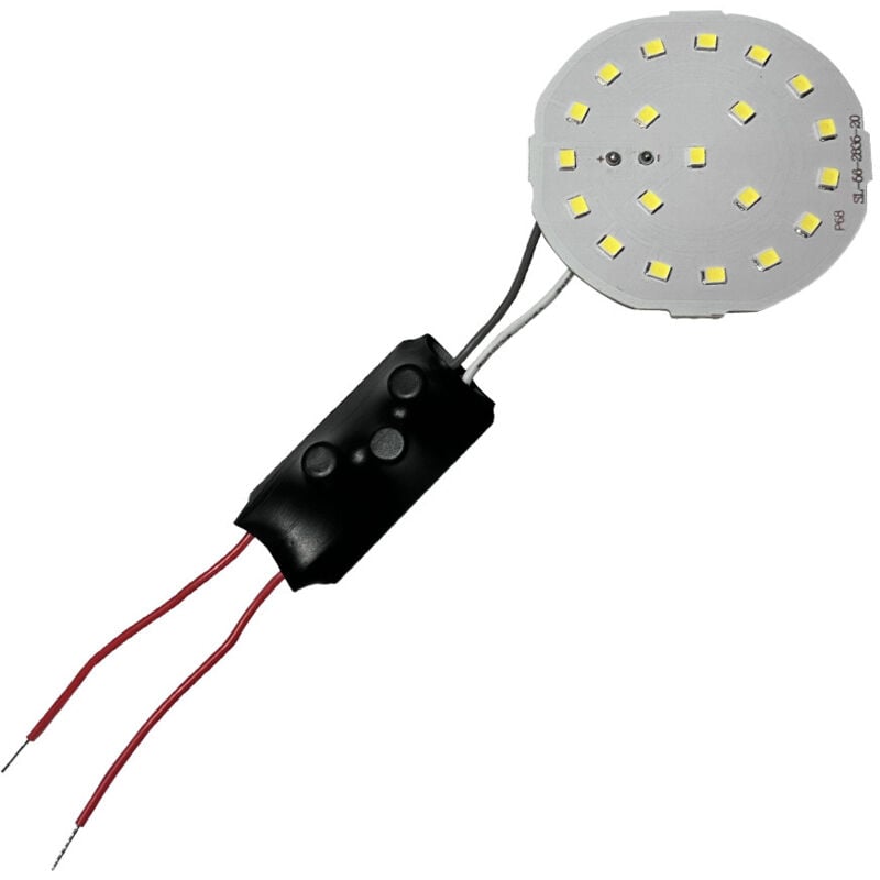 foto del prodotto led smd 2w ac dc12v 110lm 120 56mm bianco luce giorno 6000k