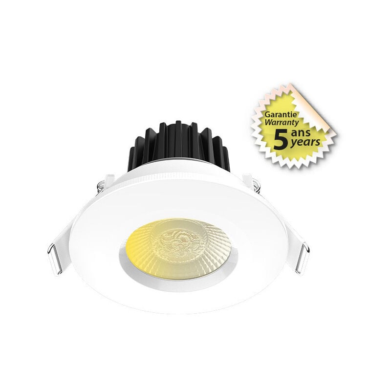 foto del prodotto led spot ctc bbc 8w 910lm 2700 300 4000k dimmable ip65 82mm bianco 5 year di garanzia