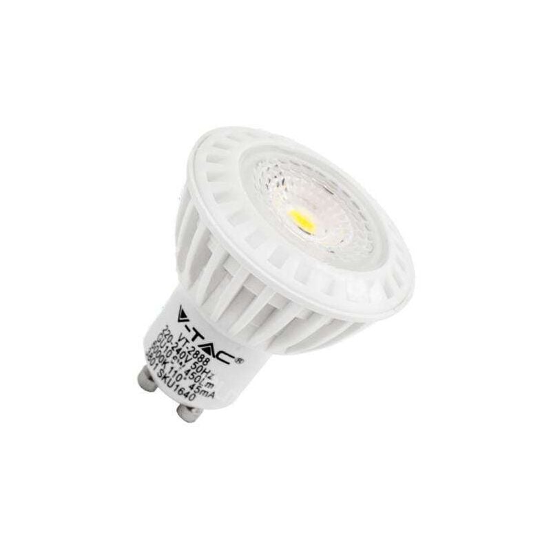 foto del prodotto led spot gu10 6w illuminazione dimmerabile 50w bianco giorno 6000k