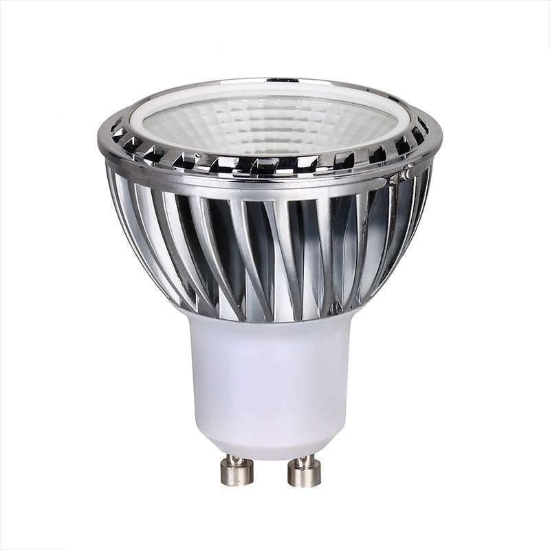 foto del prodotto led spot gu10 cob 5w equivalente dimmerabile 50w bianco naturale 4100k