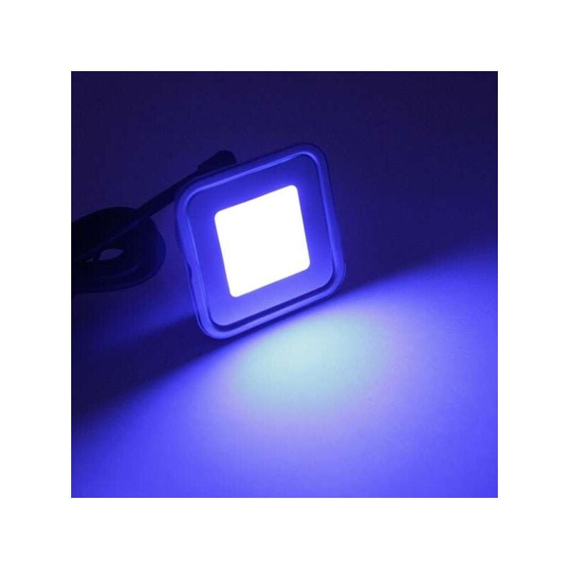 foto del prodotto led spot incasso rgb quadrato ultra flat rgb multicolore