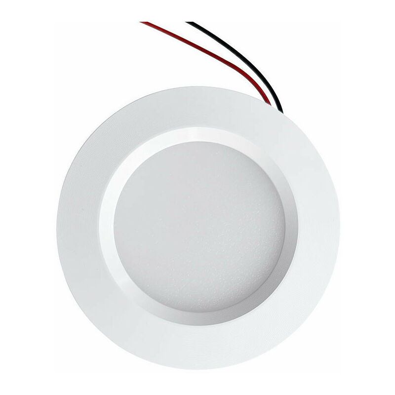foto del prodotto led spot integrato bianco 3w 300lm 25w 120 ac220 240v giorno bianco 6000k perforazione 55mm