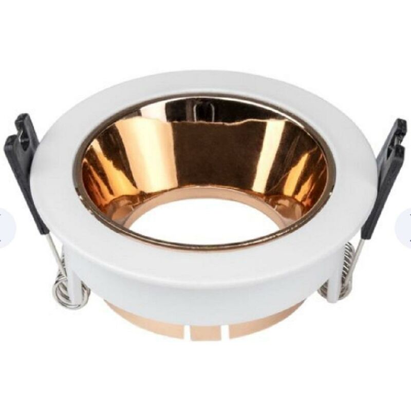 foto del prodotto led spotlight fixture aluminium round white rg reflect 2049 optonica