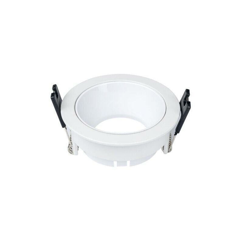 foto del prodotto led spotlight fixture aluminium round white white refl 2047 optonica