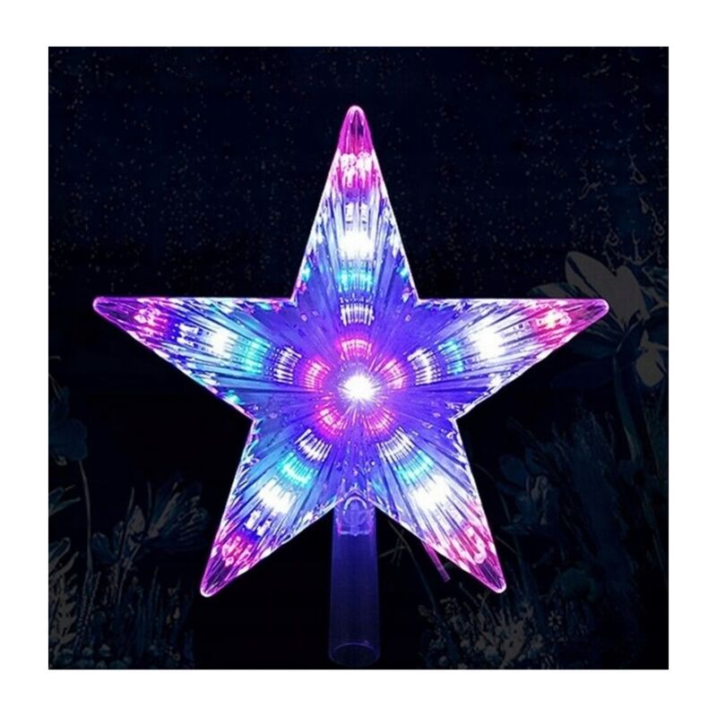 foto del prodotto led star top albero di natale luci per albero di natale