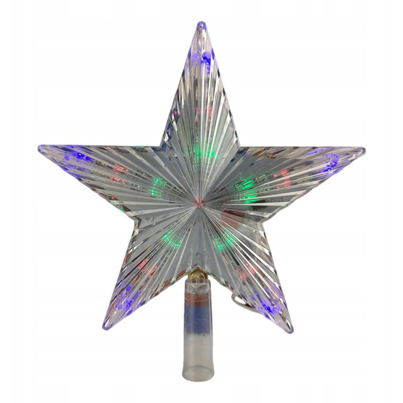 foto del prodotto led star top stella in cima all albero di natale luci dell albero di natale