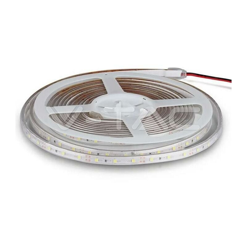 foto del prodotto led striscia smd3528 60leds 6500k ip65 luce fredda