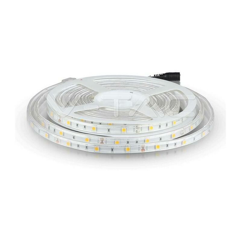 foto del prodotto led striscia smd5050 30 leds 4000k ip65 luce naturale