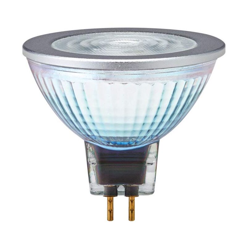 foto del prodotto led superstar mr16 12 v spot led, attacco gu5.3, bianco freddo, 4000 k, 8 w equivalente a 50 w, led star mr16 12 v, chiaro, taglia unica osram