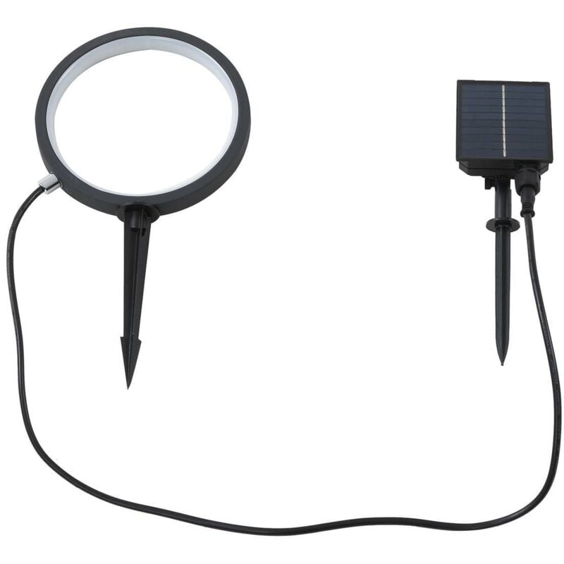 foto del prodotto led syrene in nero da alluminio lindby