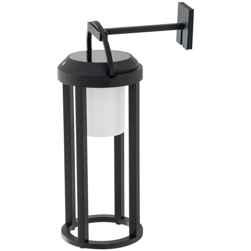 foto del prodotto led tilena in nero da alluminio lucande