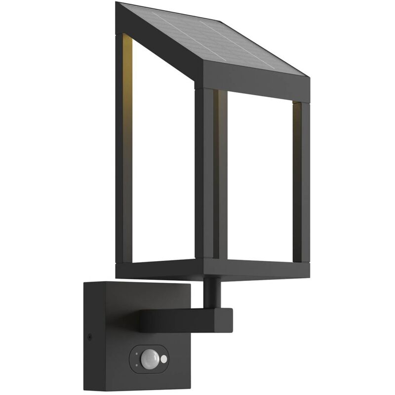 foto del prodotto led timeo in nero da alluminio lucande