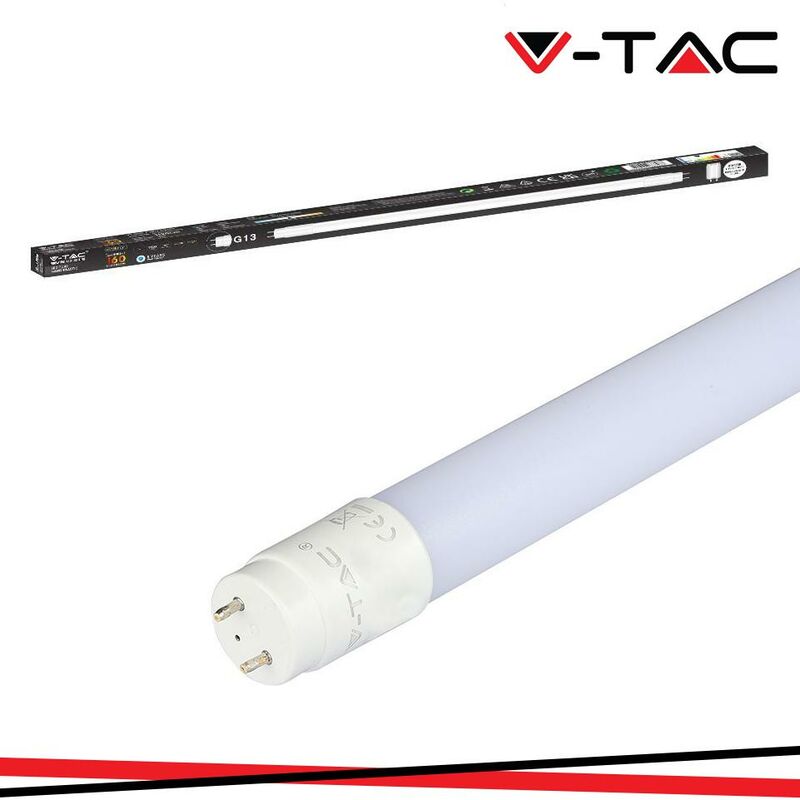 foto del prodotto led tubo t8 7w 60 cm nano plastica 6500k 160lm w luce fredda