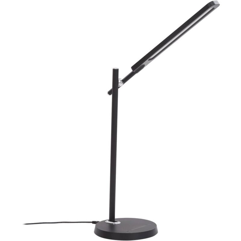 foto del prodotto led valtorin in nero da plastica lindby