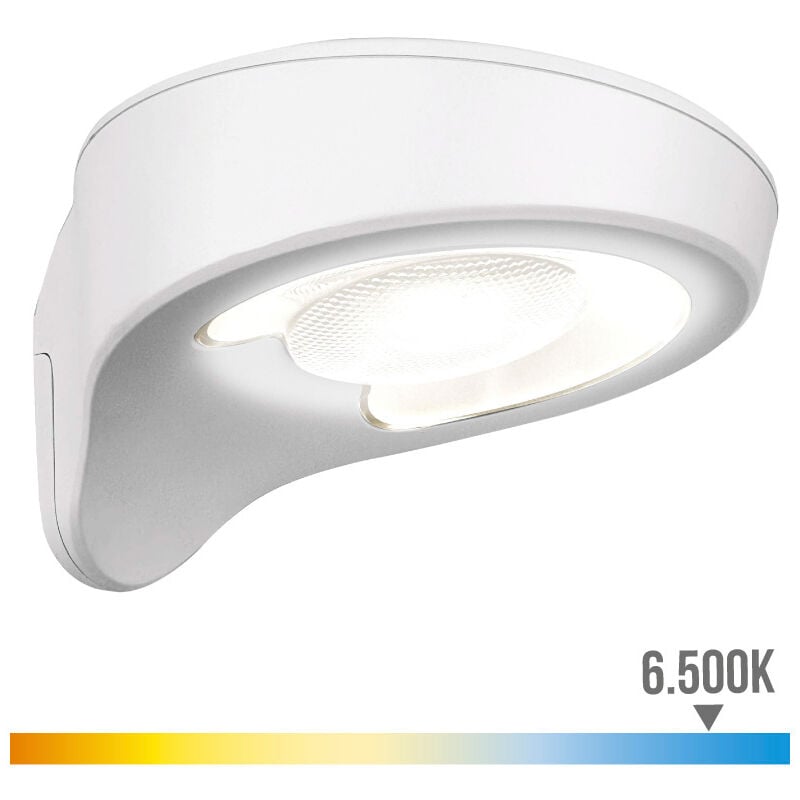 foto del prodotto led wall light solar sensor of motion 155 lm white 1.8 w 6500 k edm