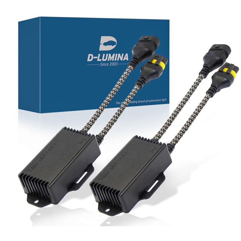 foto del prodotto led warning canceller hb3 9005 h10 hb4 9006 12v filtro resistenza cancella errore kit full led