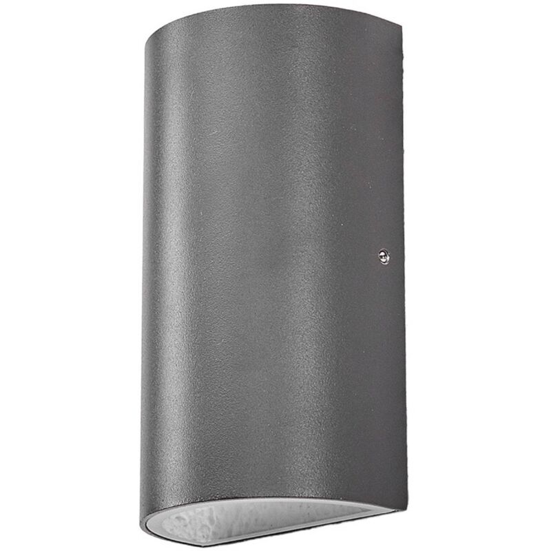 foto del prodotto led weerd in grigio da alluminio lindby