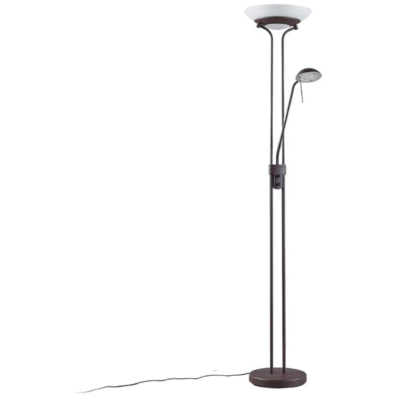 foto del prodotto led yveta in marrone da metallo lindby