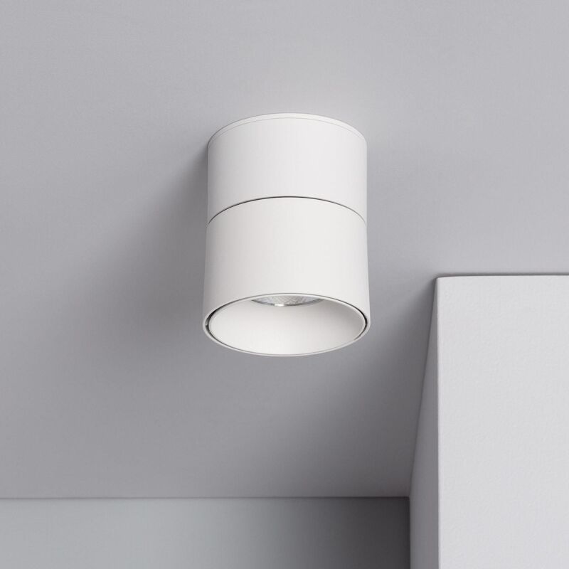 foto del prodotto ledkia applique led 15w alluminio circolare bianco new onuba bianco naturale 4000k