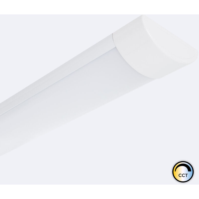 foto del prodotto ledkia barra lineare led 120cm 20 30 40w solid cct 3000k 4000k 5000k 6000k cct