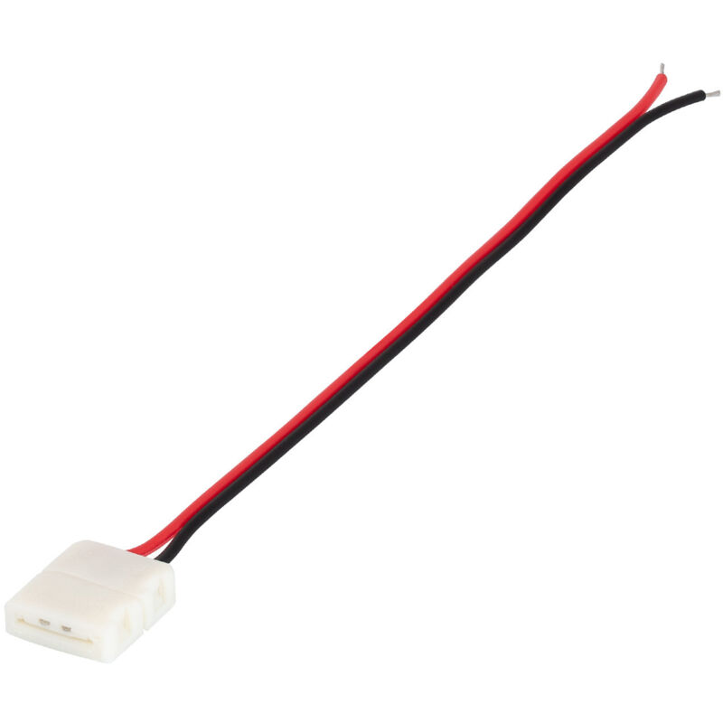 foto del prodotto ledkia cavo connettore rapido striscia led 12 24v monocolore 10mm 2 pin