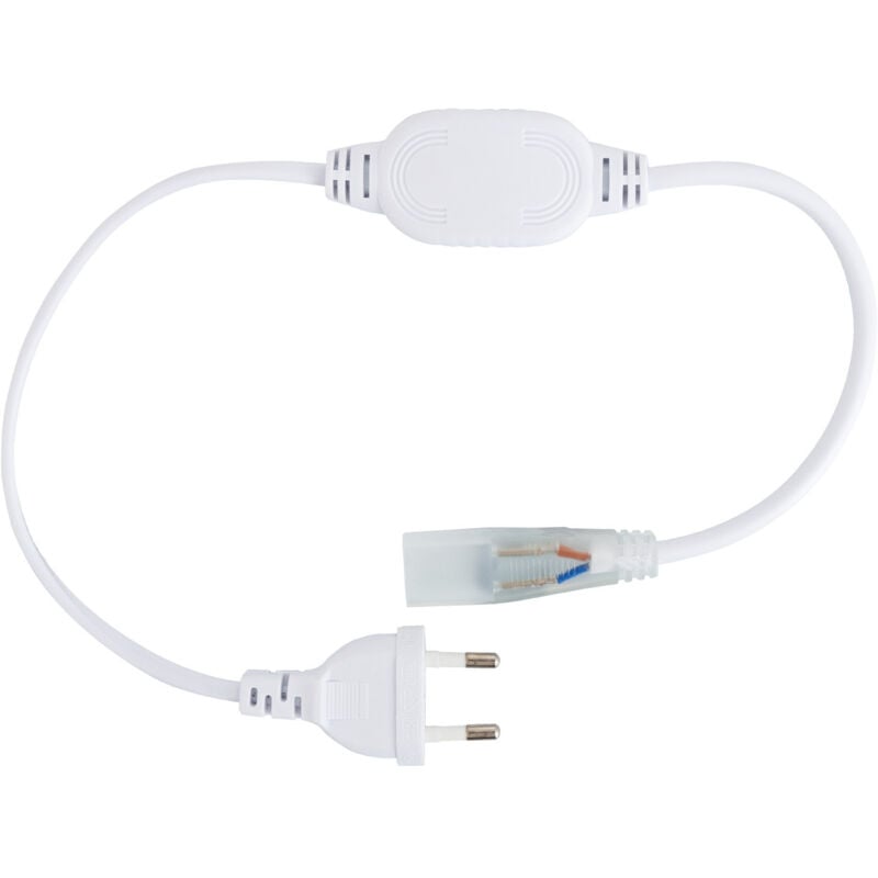 foto del prodotto ledkia cavo raddrizzatore ip65 striscia led 220v ac taglio 25cm 100cm