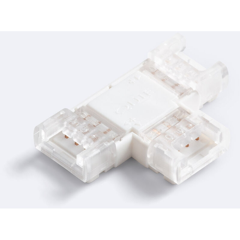 foto del prodotto ledkia connettore hippo t per strisce led rgb 12 24v dc larga 10 mm 10 mm
