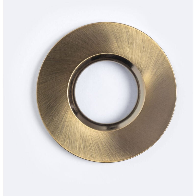 foto del prodotto ledkia cornice decorativa per downlight led circolare 4cct regolabile ip65 oro