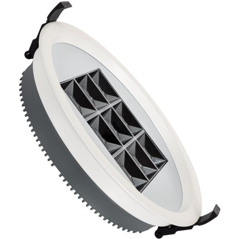 foto del prodotto ledkia - downlight led 30w circolare aero ugr13 foro 205 mm bianco freddo 6000k