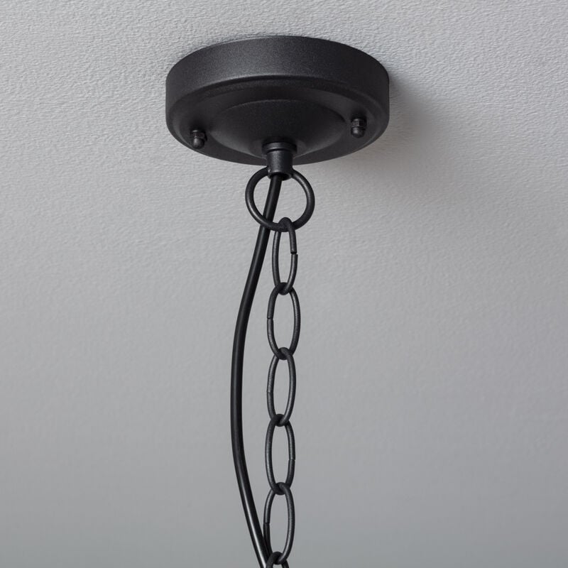 immagine 0 del prodotto ledkia lampada a sospensione per esterno in metallo valera nero