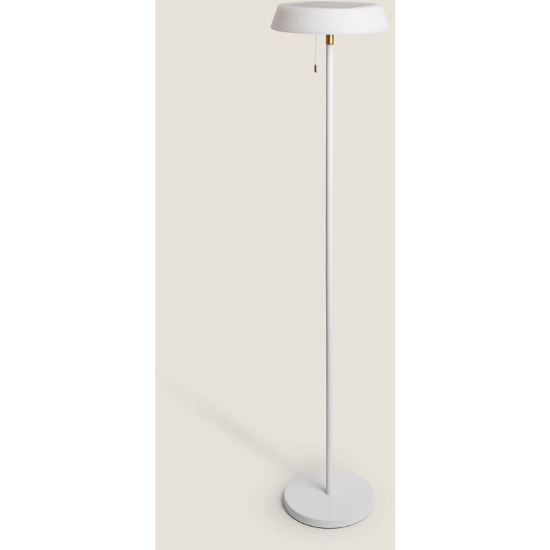 foto del prodotto ledkia lampada da terra led solare per esterni 2.6w aldana bianco