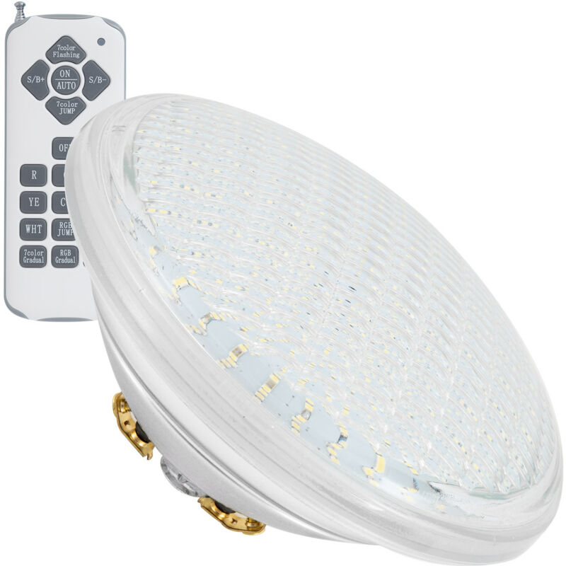 foto del prodotto ledkia lampadina piscina led par56 35w rgb 12v ac sommergibile ip68 rgb