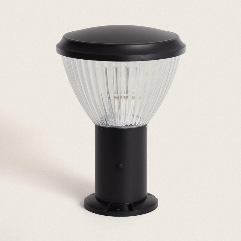 foto del prodotto ledkia lampioncino esterno superficie base 35cm polaris