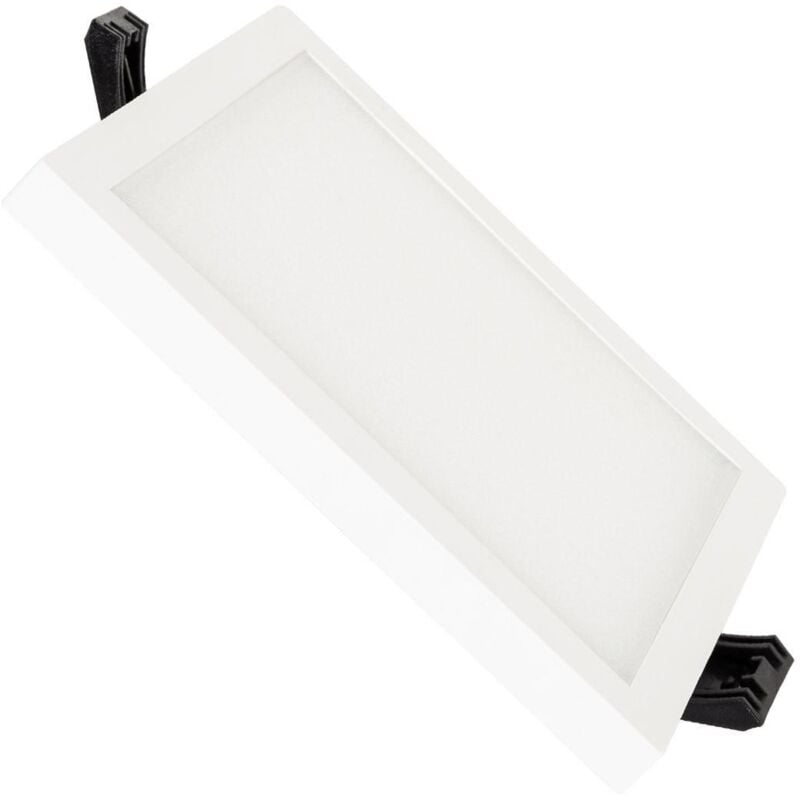 foto del prodotto ledkia pannello downlight led 8w quadrato high lumen foro 75mm lifud 4000k bianco naturale