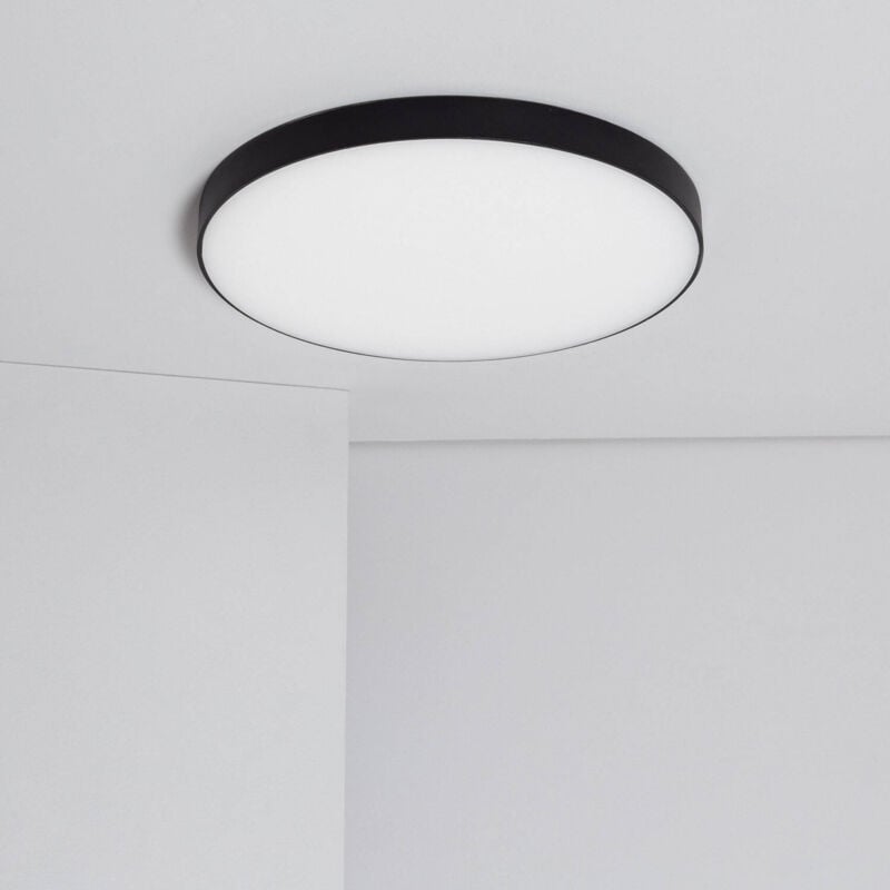 foto del prodotto ledkia plafoniera circolare da esterno 929042led 24w 220mm nero