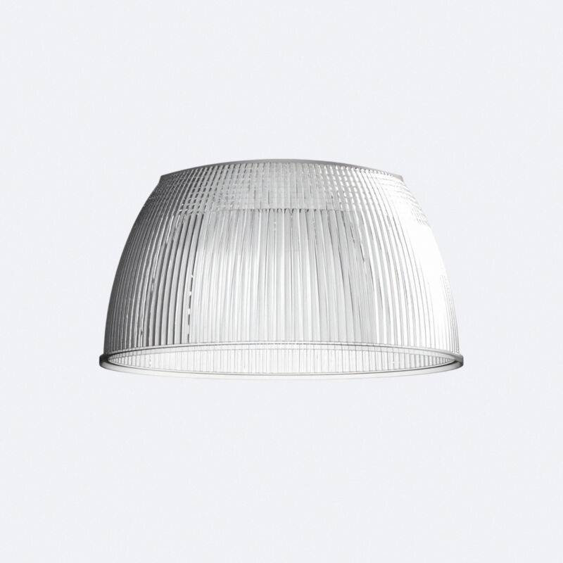 foto del prodotto ledkia riflettore 90 per campana industriale luznova trasparente