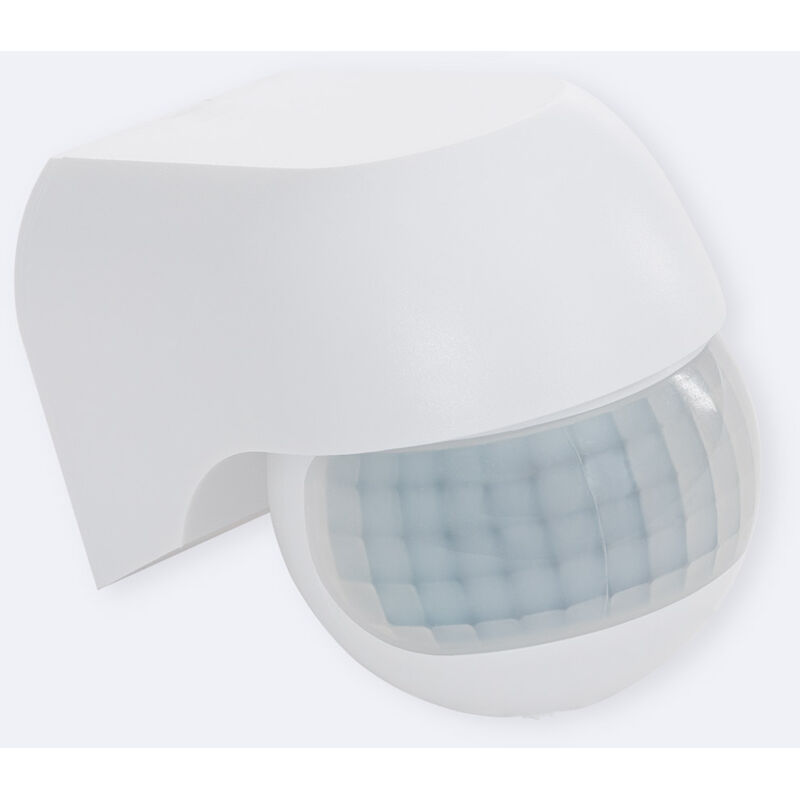 foto del prodotto ledkia sensore di movimento pir 180 sphere bianco
