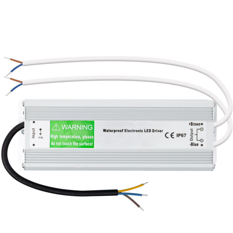 foto del prodotto ledkia trasformatore a tenuta stagna 12v dc 150w 12.5a ip67