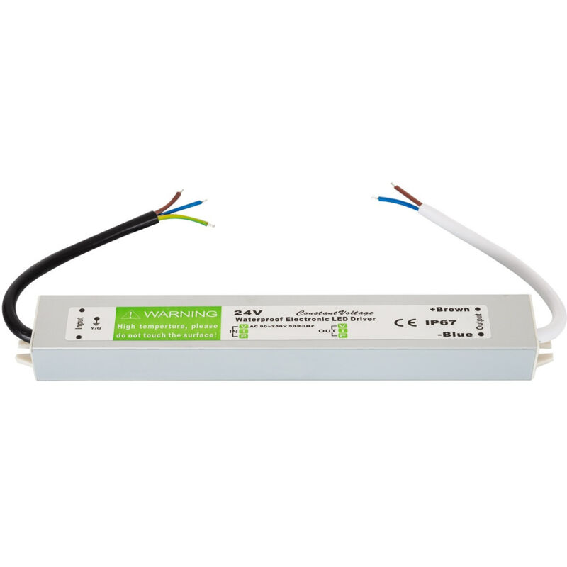 foto del prodotto ledkia trasformatore a tenuta stagna 24v dc 50w 2a ip67