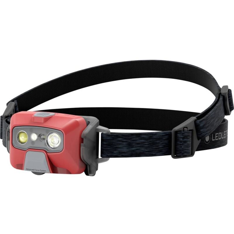 foto del prodotto ledlenser hf6r core red led monocolore lampada frontale a batteria ricaricabile 800 lm 60 h 502967