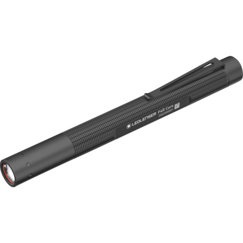 foto del prodotto ledlenser p4r core lampada a forma di penna penlight a batteria ricaricabile led monocolore 154 mm nero