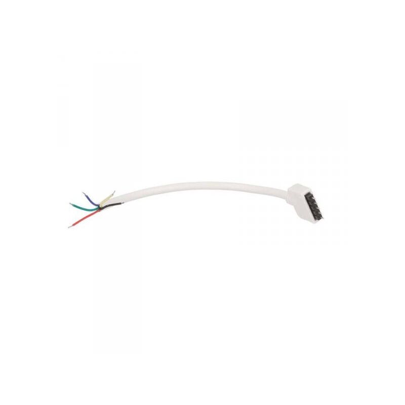 foto del prodotto ledlux 2 pz connettori spina maschio con 5 pin per striscia bobina led rgbw rgb w