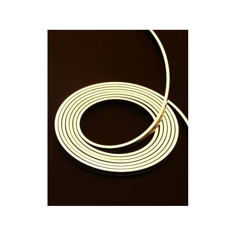 foto del prodotto ledlux 24v bobina led neon flex bianco neutro 4000k 10 metri ip65 10w m tagliabile dove vuole
