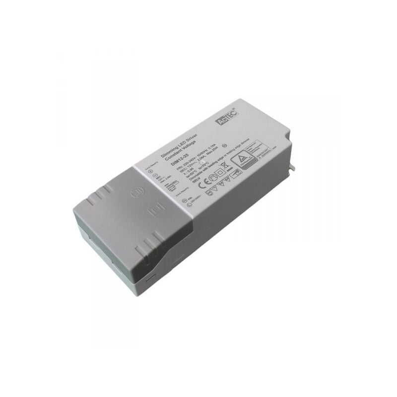 foto del prodotto ledlux alimentatore dimmerabile con triac dimmer taglio di fase dc 12v 25w per striscia led 12v dim12 25