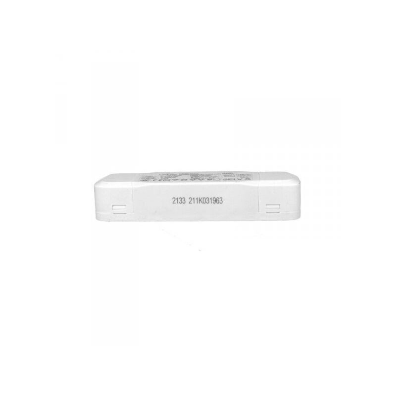 foto del prodotto ledlux alimentatore trasformatore lungo sottile 12v 30w 2,5a con carcassa in plastica eaglerise ls 30 12 li1